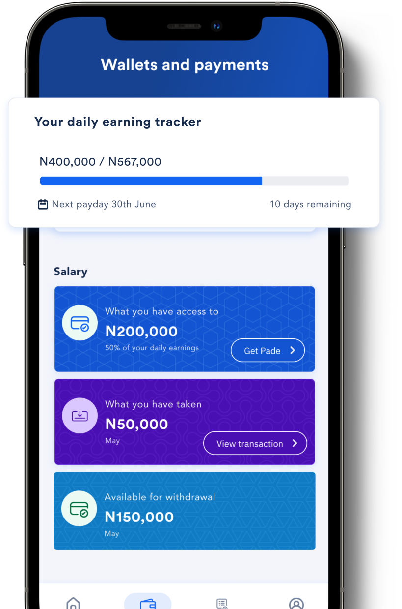 Earned Wage Access by Pade For Employers